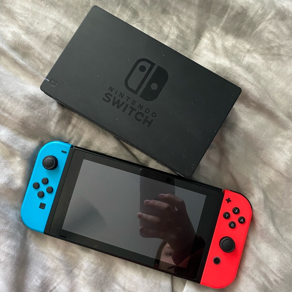 Nintendo Switch With Box